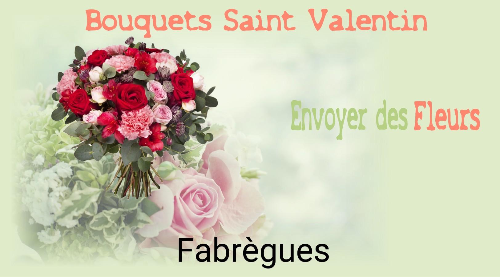 Roses de Saint-Valentin livrées à Fabrègues